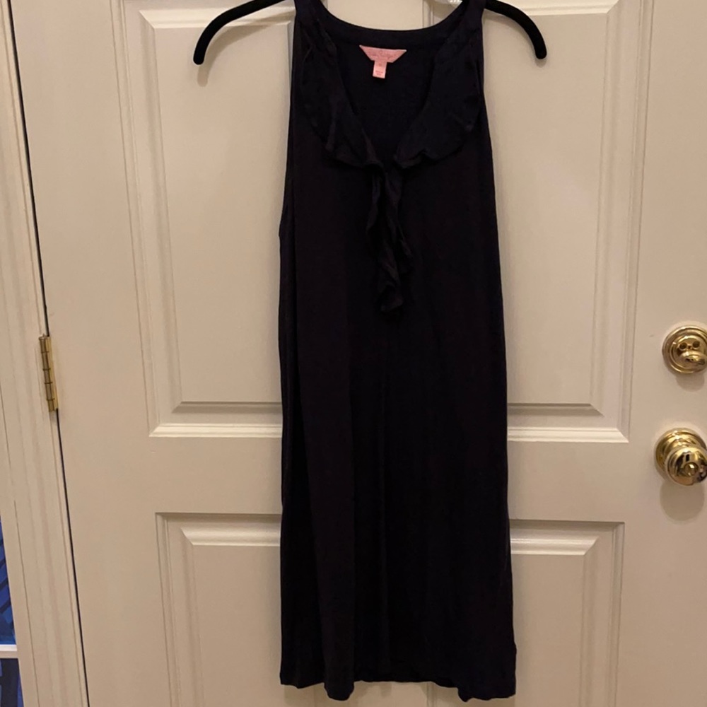 Lilly Pulitzer navy dress, Size M